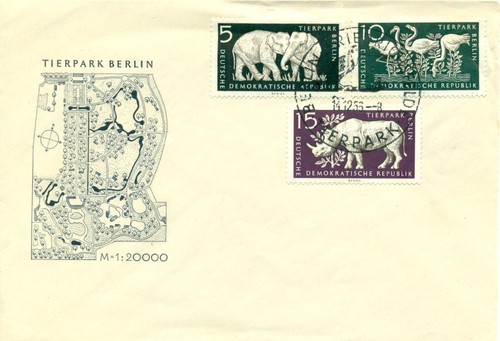 Germany 1956 fdc - 1956,