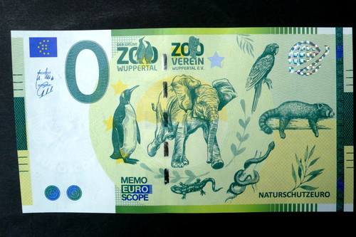 Banconota zoo wuppertal euro - banconota,