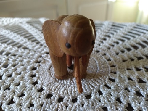 Zoo line elefante legno - in,