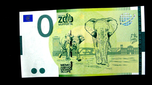 Zoo wuppertal euro souvenir - zoo,