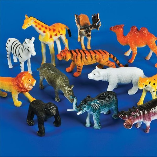 Animali zoo plastica leone - zoo,